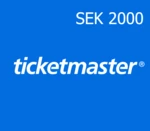 Ticketmaster 2000 SEK Gift Card SE