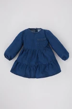 DEFACTO Baby Girl Long Sleeve Jean Dress