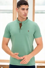 T8560 DEWBERRY T-SHIRT-LIGHT KHAKI-2