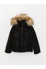 LC Waikiki Lw - Hooded Quilted Girl's Coat