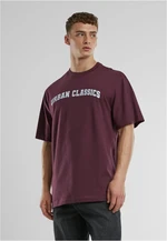 UC College Logo Men's T-Shirt Burgundy