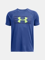 Under Armour Boys' T-shirt UA B TECH WM LOGO SS - Boys