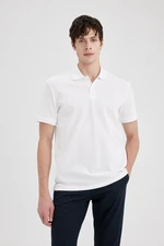 DEFACTO New Regular Fit Short Sleeve Polo Basic T-Shirt