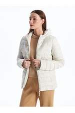 LC Waikiki Women's Hooded Plain Puffer Coat