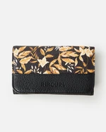 Peněženka Rip Curl MIXED FLORAL MID WALLET Black