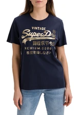 Superdry Tričko Pg Metallic Entry Tee - Dámské