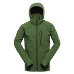 Men's softshell jacket with membrane ALPINE PRO HOOR treetop