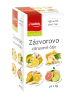 APOTHEKE Zázvorovo citrusové čaje 4v1 nálevové sáčky 20 x 2 g