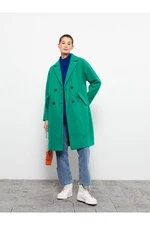 LC Waikiki Jacket Collar Women's Cashmere Coat