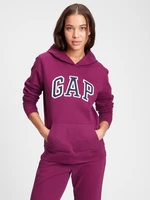 Burgundy women's sweatshirt GAP Logo