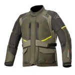 Moto bunda Alpinestars Andes Drystar zelená/černá/žlutá fluo  zelená/černá/žlutá fluo  3XL