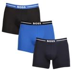 3PACK pánské boxerky Hugo Boss vícebarevné