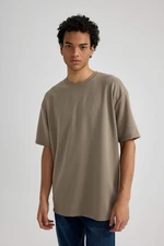 DEFACTO Oversize Fit Crew Neck T-Shirt