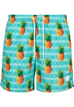 Pineapple aop swim shorts pattern