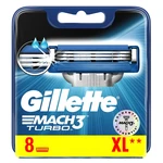 GILLETTE Mach3 Turbo Náhradní hlavice 8 ks