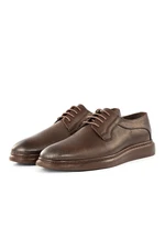 Ducavelli Enkel Genuine Leather Men's Casual Classic Shoes, Genuine Leather Classic Shoes, Derby Classic.