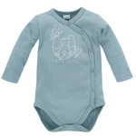 Pinokio Kids's Slow Life Longsleeve Buttoned Bodysuit