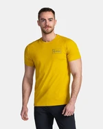 Men's cotton T-shirt Kilpi BANDE-M Gold