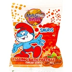 Disney Smurfs barevné šumivé tablety do koupele Currant 1 ks