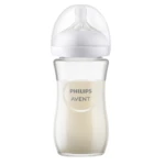 PHILIPS AVENT Láhev Natural Response skleněná 240ml, 1m+