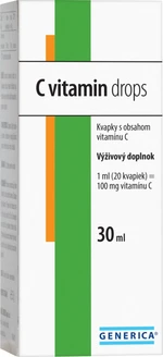 GENERICA Kvapky s obsahom vitamínu C 30 ml