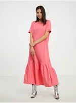 Pink women's maxi dress Fransa - Ladies