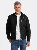 Ombre Men's biker jacket