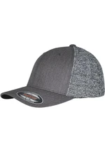 Flexfit Trucker Melange Mesh černá/šedá