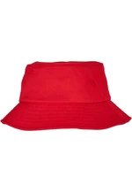 Children's Cap Flexfit Cotton Twill Bucket, Red