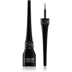 Gabriella Salvete Liquid Contour vodeodolná očná linka so štetčekom odtieň 01 Black 4 ml