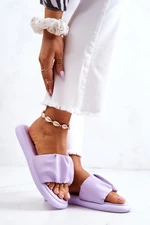 Dámske klasické papuče fialové Feline
