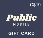 Public Mobile PIN C$19 Gift Card CA