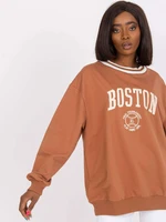 Light brown oversized sweatshirt from Louna