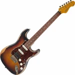 Vintage V6HMRSB Distressed Sunburst Guitarra eléctrica