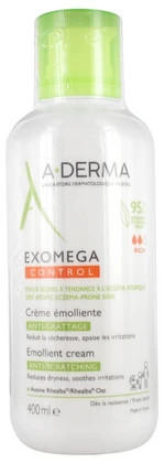 A-DERMA Emolienční krém pro suchou pokožku se sklonem k atopickému ekzému Exomega Control (Emollient Cream) 400 ml