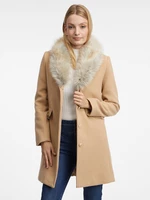 Orsay Women's beige coat with wool - Women