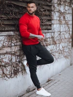 Red and black men's tracksuit Dstreet