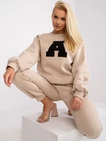 Cotton tracksuit Edvige in beige