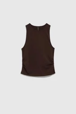 Women's top Moodo - brown