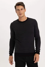 DEFACTO Standard Fit Crew Neck Knitwear Pullover