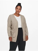 Beige Cardigan ONLY CARMAKOMA Esly - Ladies