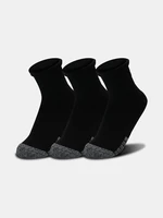 Under Armour Socks UA Heatgear Quarter 3pk-BLK - unisex