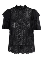 Black women's lace blouse ORSAY