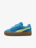 Blue Suede Sneakers PUMA X FENTY Creeper Phatty - Girls