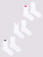 Yoclub Kids's 3Pack Girl's Knee-High Socks SKA-0098G-010B