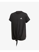 Black adidas Performance Dance T-Shirt for Girls - Unisex