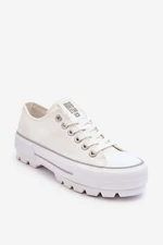 Big Star Fabric Sneakers LL274150 White