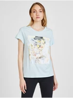 Light blue women's T-shirt Guess - Women