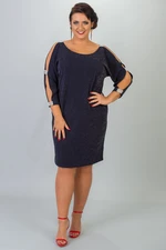 Abito da donna Karko Karko_Dress_U661_Navy_Blue