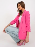 Pink elegant lined jacket by Adele